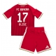 Bayern Munich Michael Olise #17 Replike Domaci Dres za djecu 2026-27 Kratak Rukav (+ Kratke hlače)